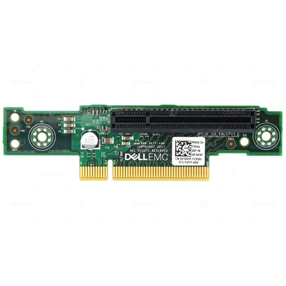 PJW9F DELL RISER CARD SLOT 2 PCIE G3 X8 FOR DELL R440 R740XD 0PJW9F